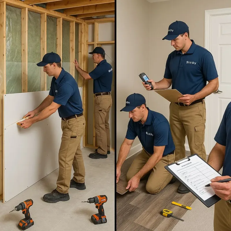 Repairs and Reconstruction process in Greenfield, IA